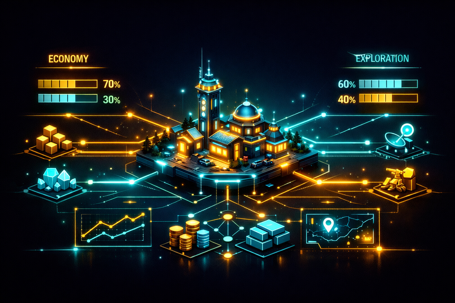 Erken yerleşim ve kaynak dengeleme stratejisi