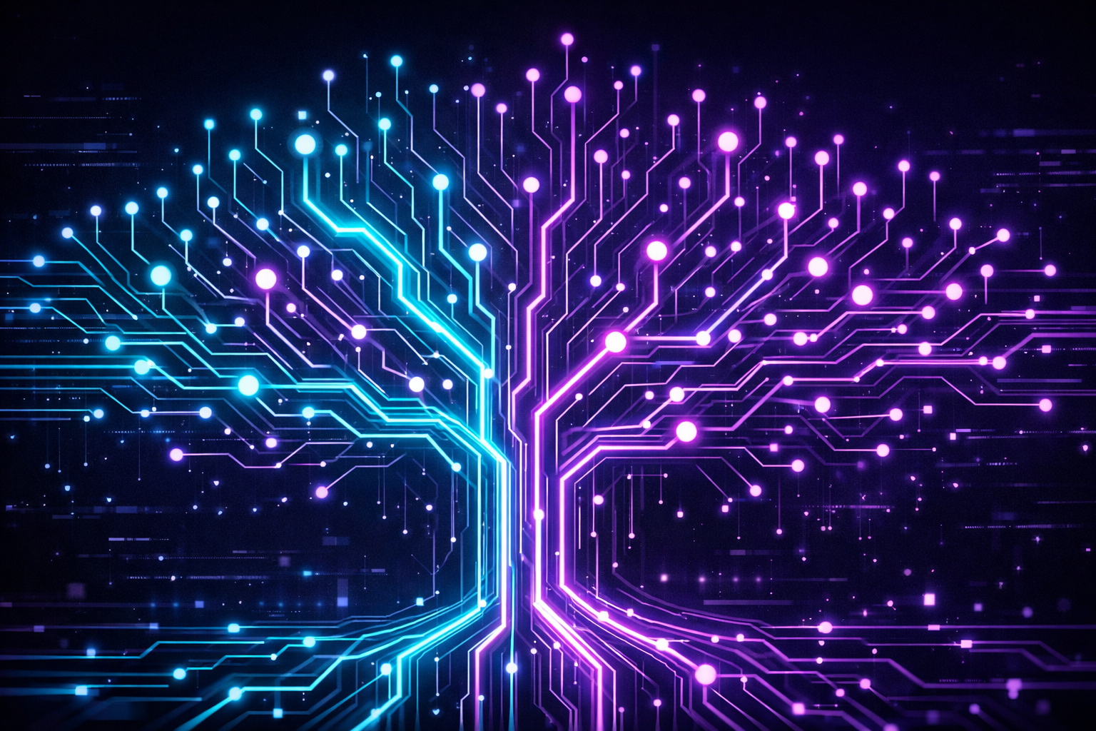 Soyut veri akışı ve ağ yapısı görseli